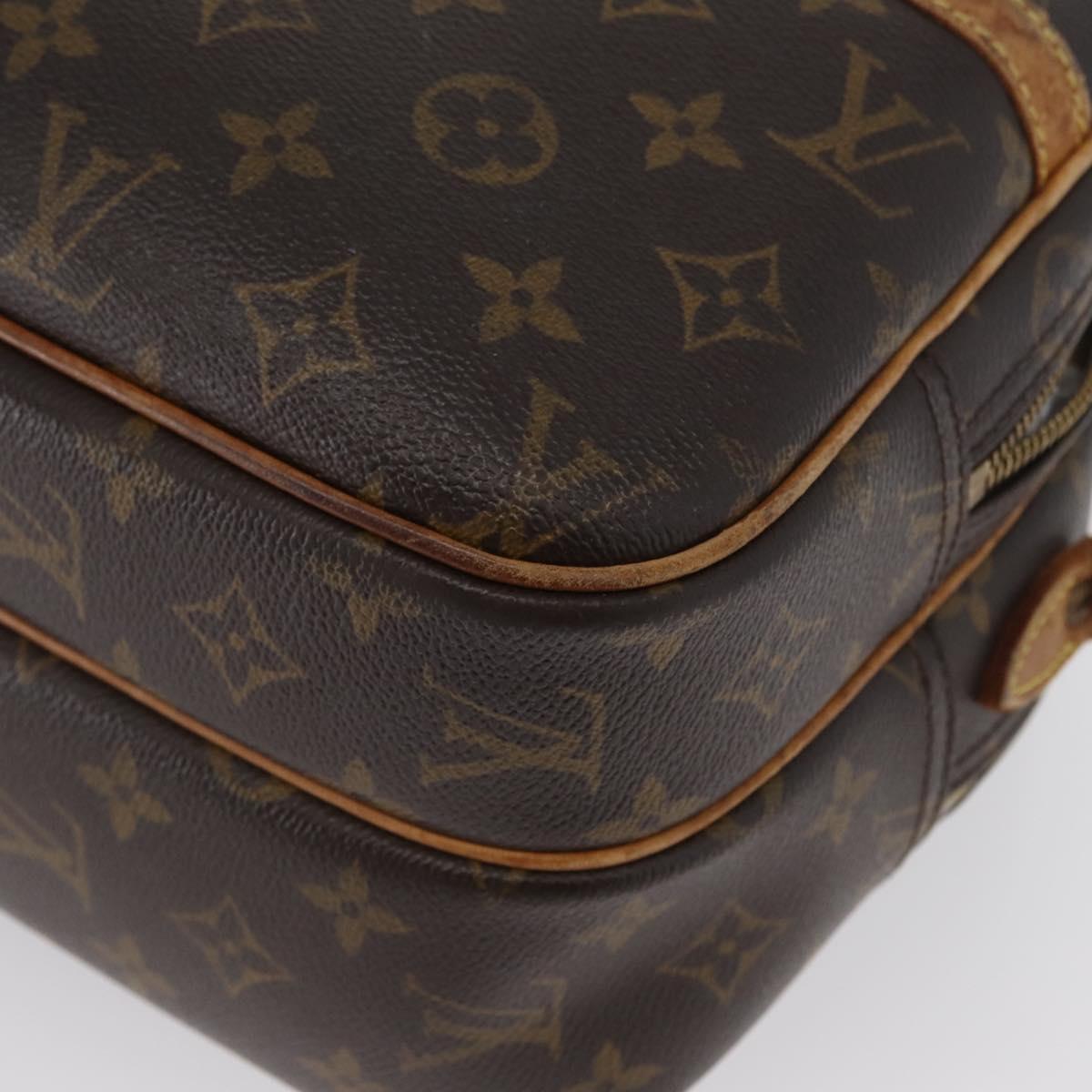LOUIS VUITTON Monogram Reporter PM Shoulder Bag M45254 LV Auth ep13526