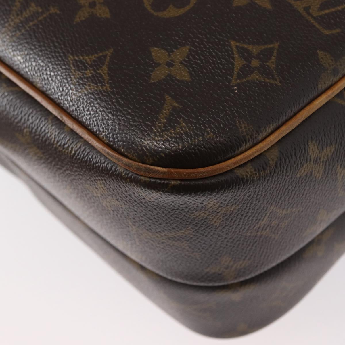 LOUIS VUITTON Monogram Reporter PM Shoulder Bag M45254 LV Auth ep13526