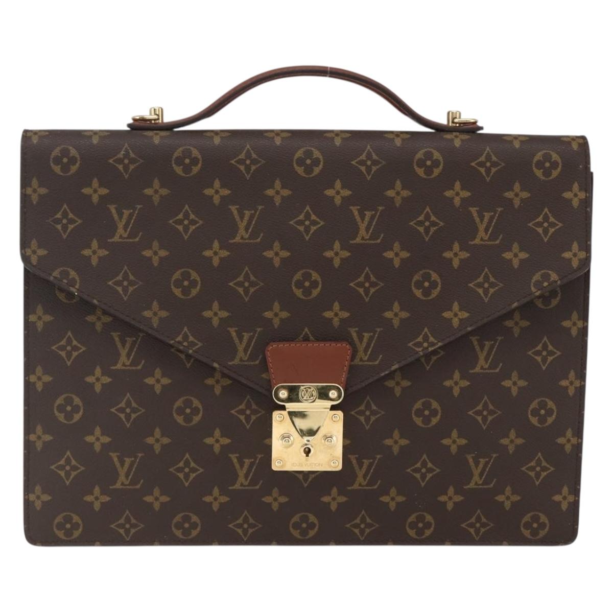 LOUIS VUITTON Monogram Porte Documents Bandouliere Bag M53338 LV Auth ep13533