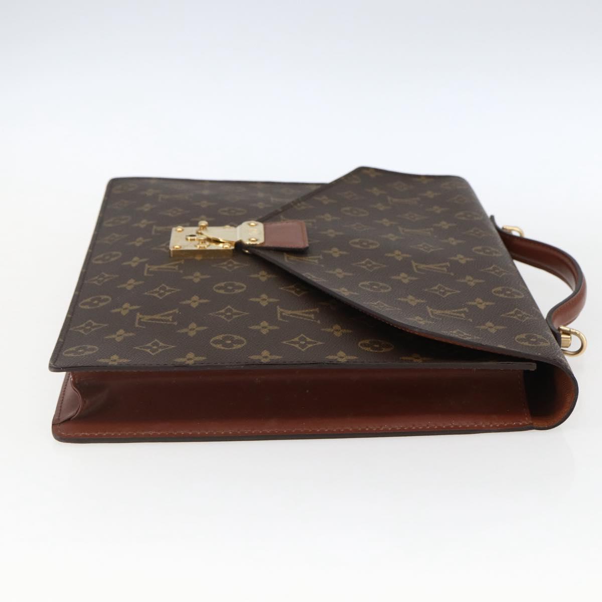LOUIS VUITTON Monogram Porte Documents Bandouliere Bag M53338 LV Auth ep13533