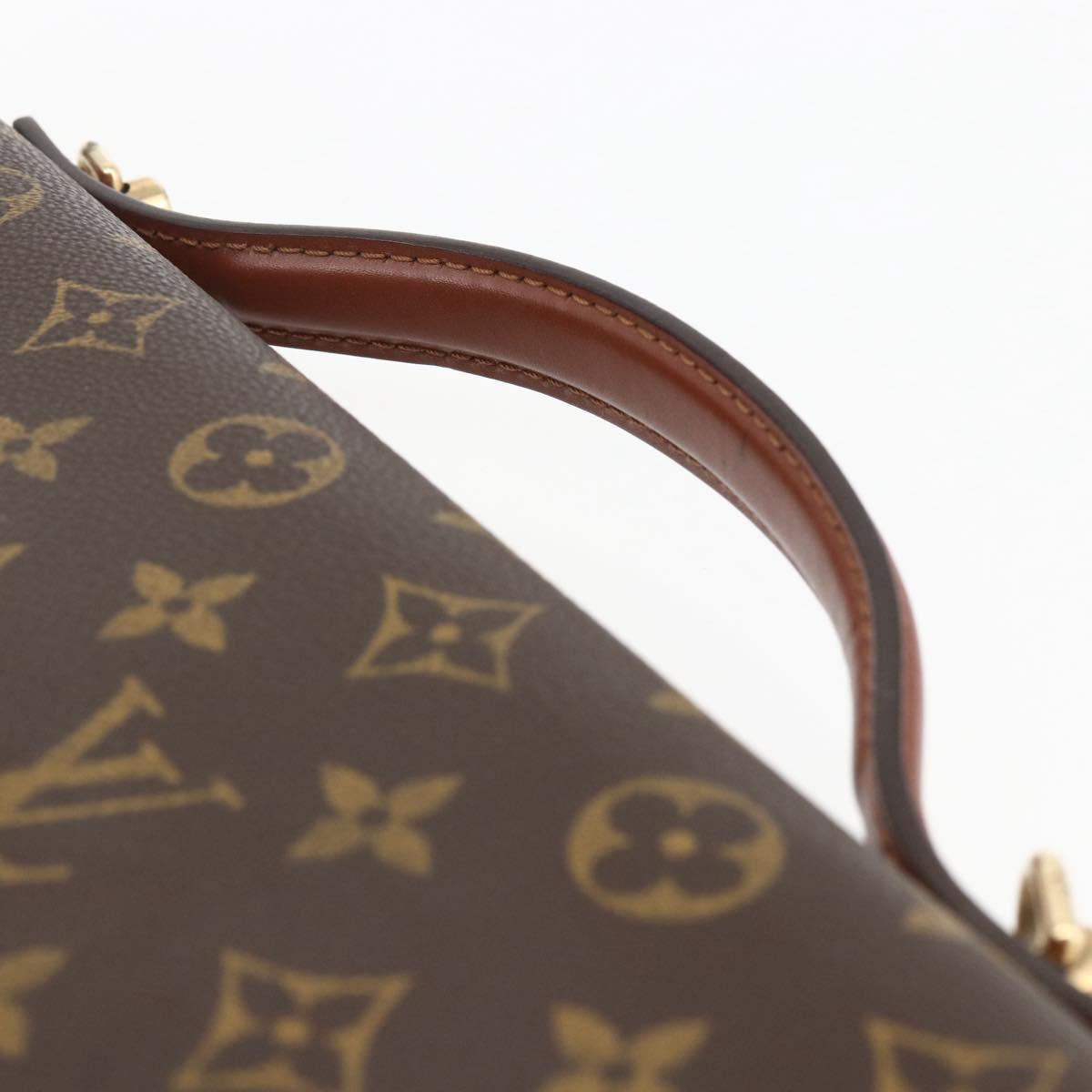 LOUIS VUITTON Monogram Porte Documents Bandouliere Bag M53338 LV Auth ep13533