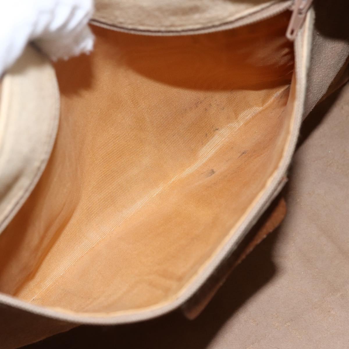 GUCCI GG Supreme Boston Bag PVC Ivory Gold 40 02 007 Auth ep13537