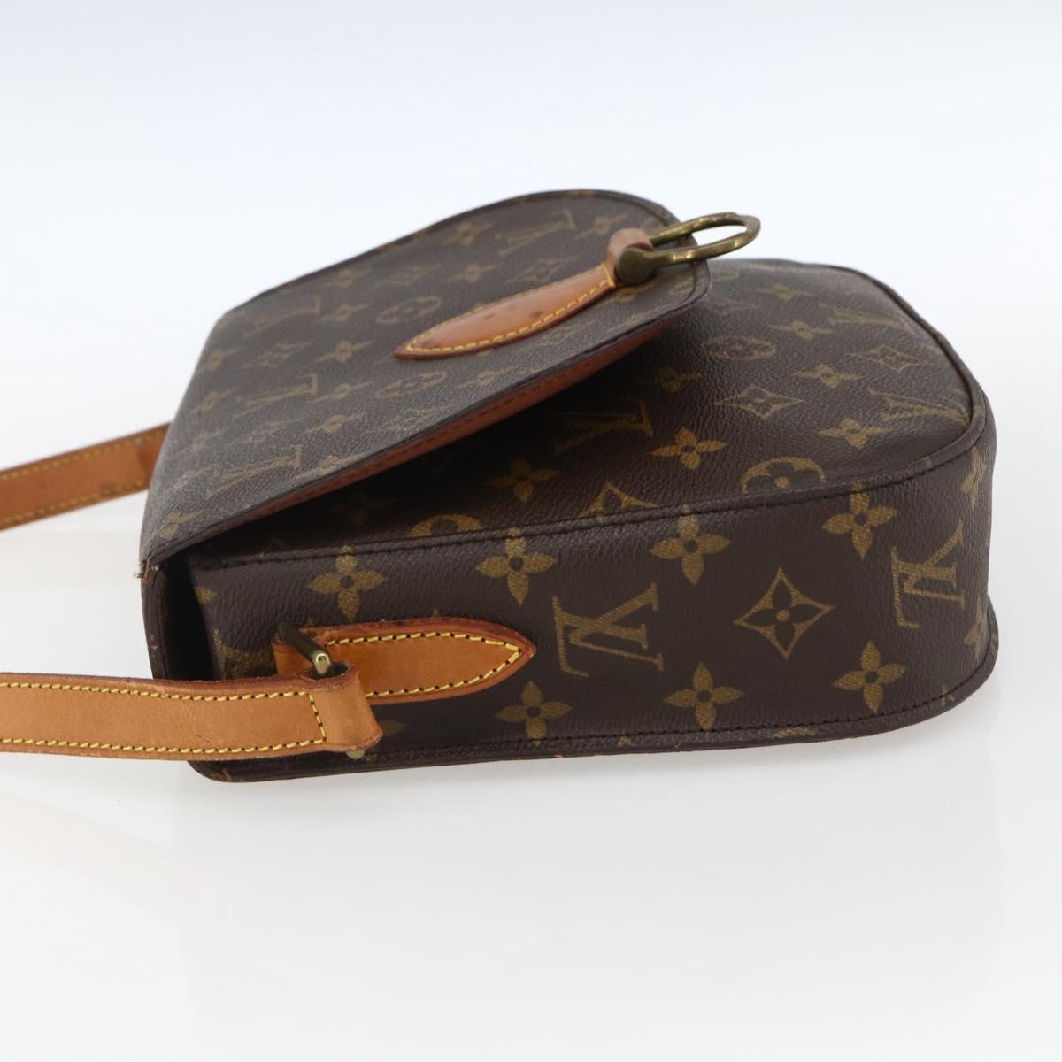 LOUIS VUITTON Monogram Saint Cloud GM Shoulder Bag M51242 LV Auth ep13553