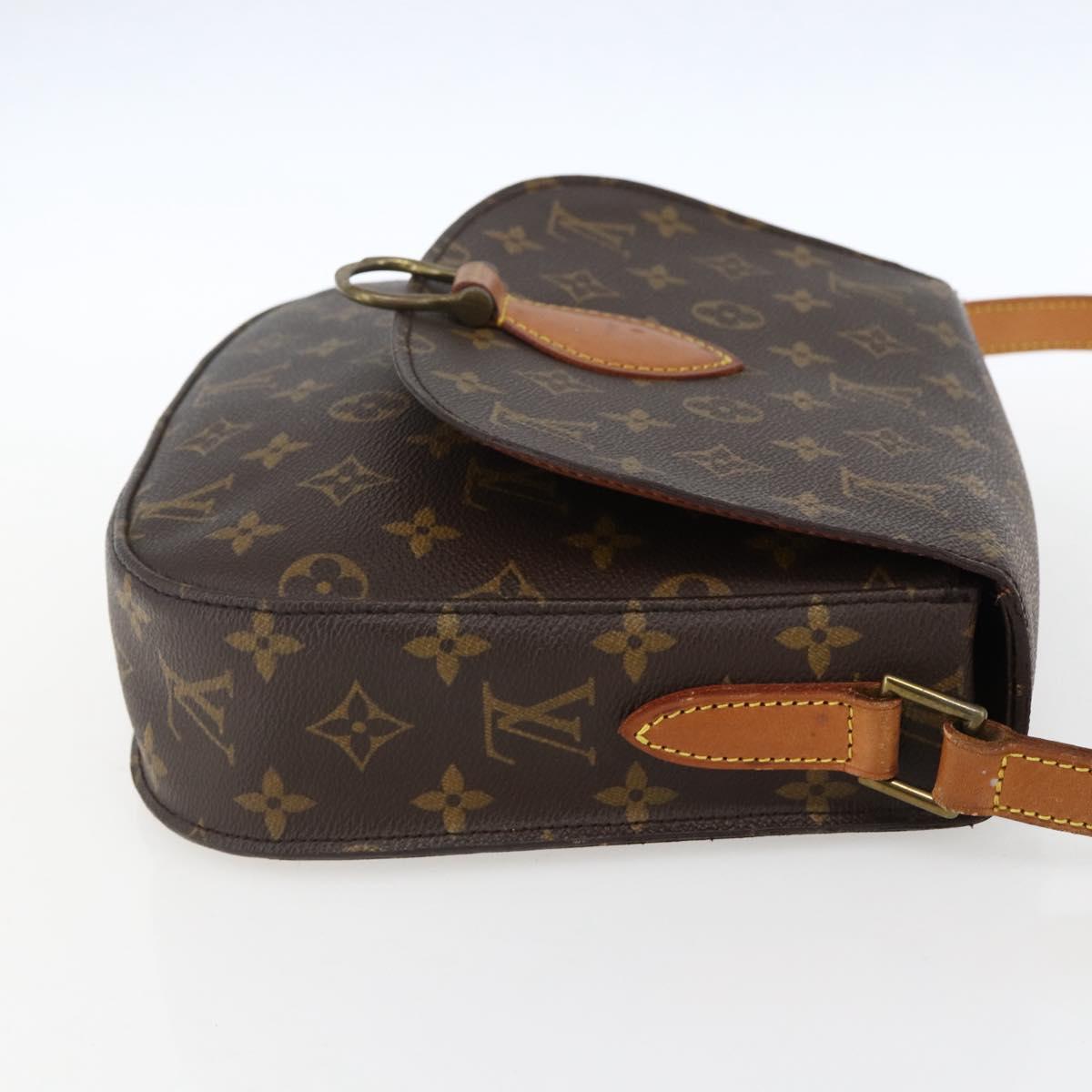 LOUIS VUITTON Monogram Saint Cloud GM Shoulder Bag M51242 LV Auth ep13553