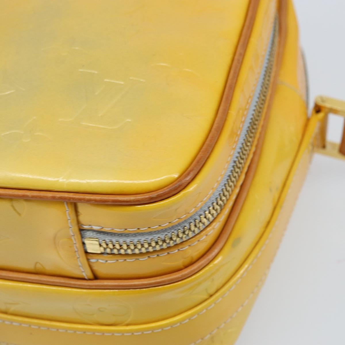 LOUIS VUITTON Monogram Vernis Wooster Shoulder Bag Gris M91036 LV Auth ep13555