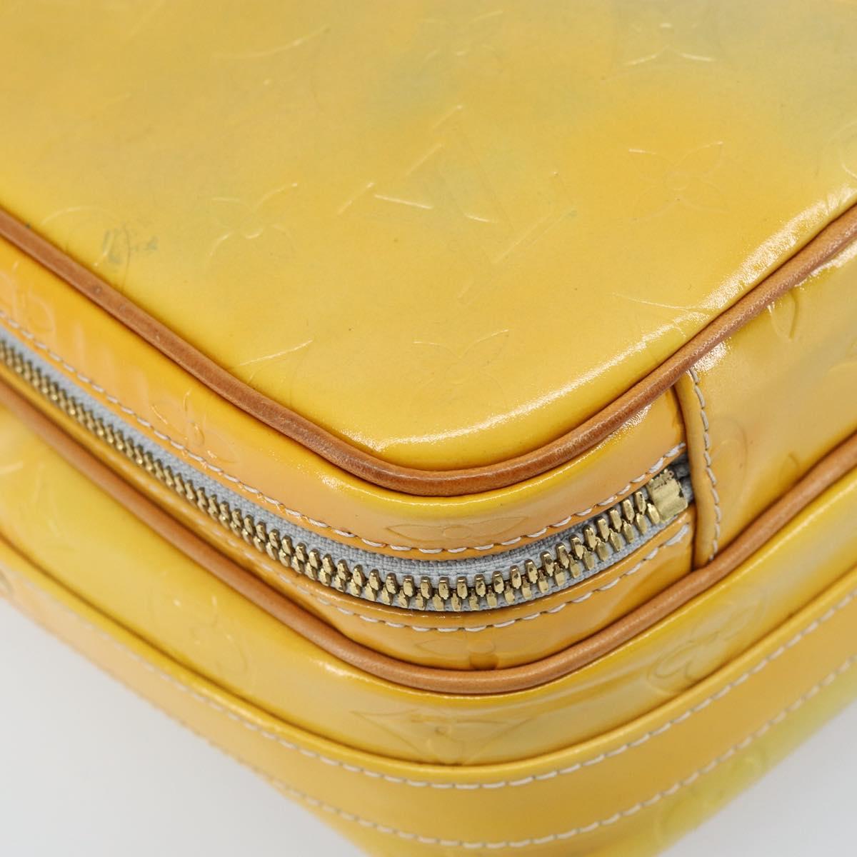 LOUIS VUITTON Monogram Vernis Wooster Shoulder Bag Gris M91036 LV Auth ep13555