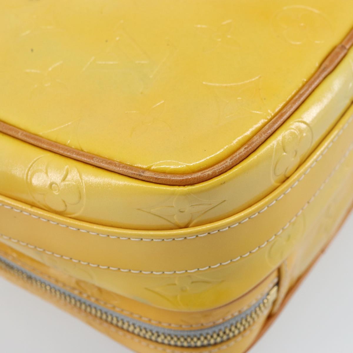 LOUIS VUITTON Monogram Vernis Wooster Shoulder Bag Gris M91036 LV Auth ep13555