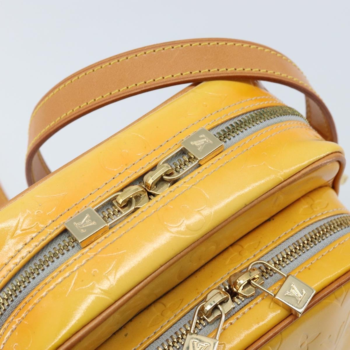 LOUIS VUITTON Monogram Vernis Wooster Shoulder Bag Gris M91036 LV Auth ep13555