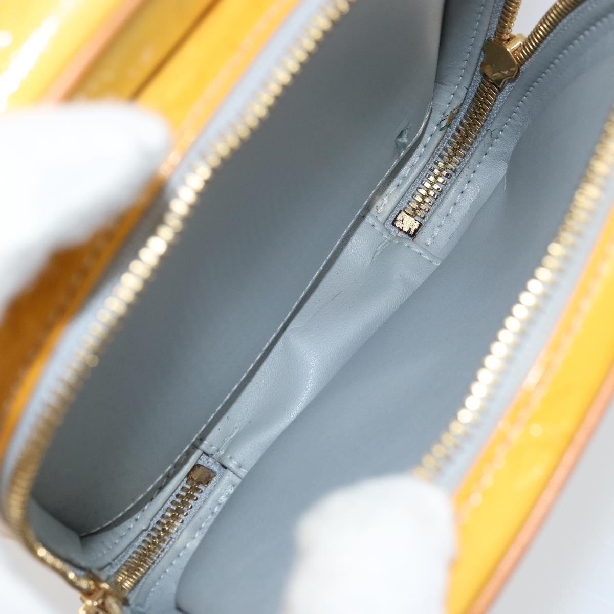 LOUIS VUITTON Monogram Vernis Wooster Shoulder Bag Gris M91036 LV Auth ep13555