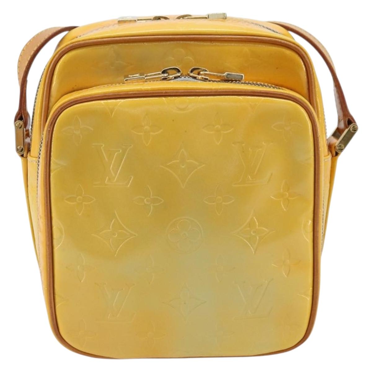 LOUIS VUITTON Monogram Vernis Wooster Shoulder Bag Gris M91036 LV Auth ep13555