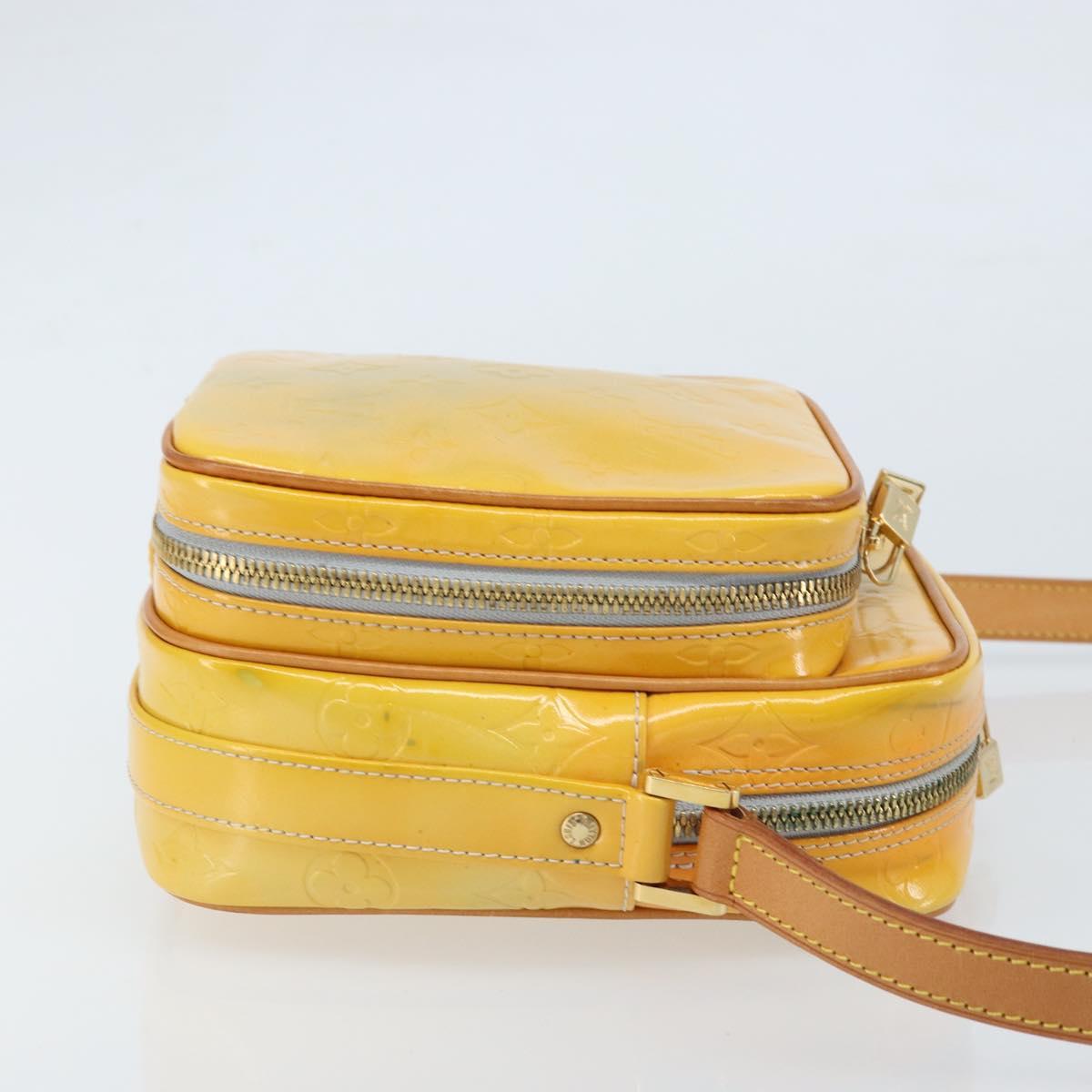 LOUIS VUITTON Monogram Vernis Wooster Shoulder Bag Gris M91036 LV Auth ep13555