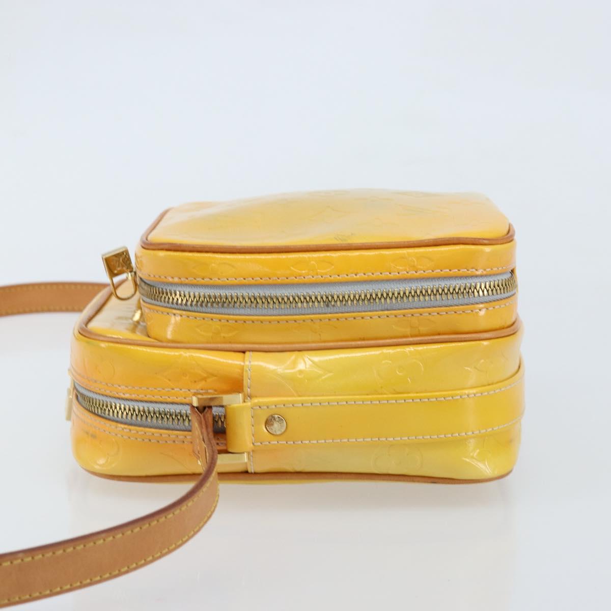 LOUIS VUITTON Monogram Vernis Wooster Shoulder Bag Gris M91036 LV Auth ep13555