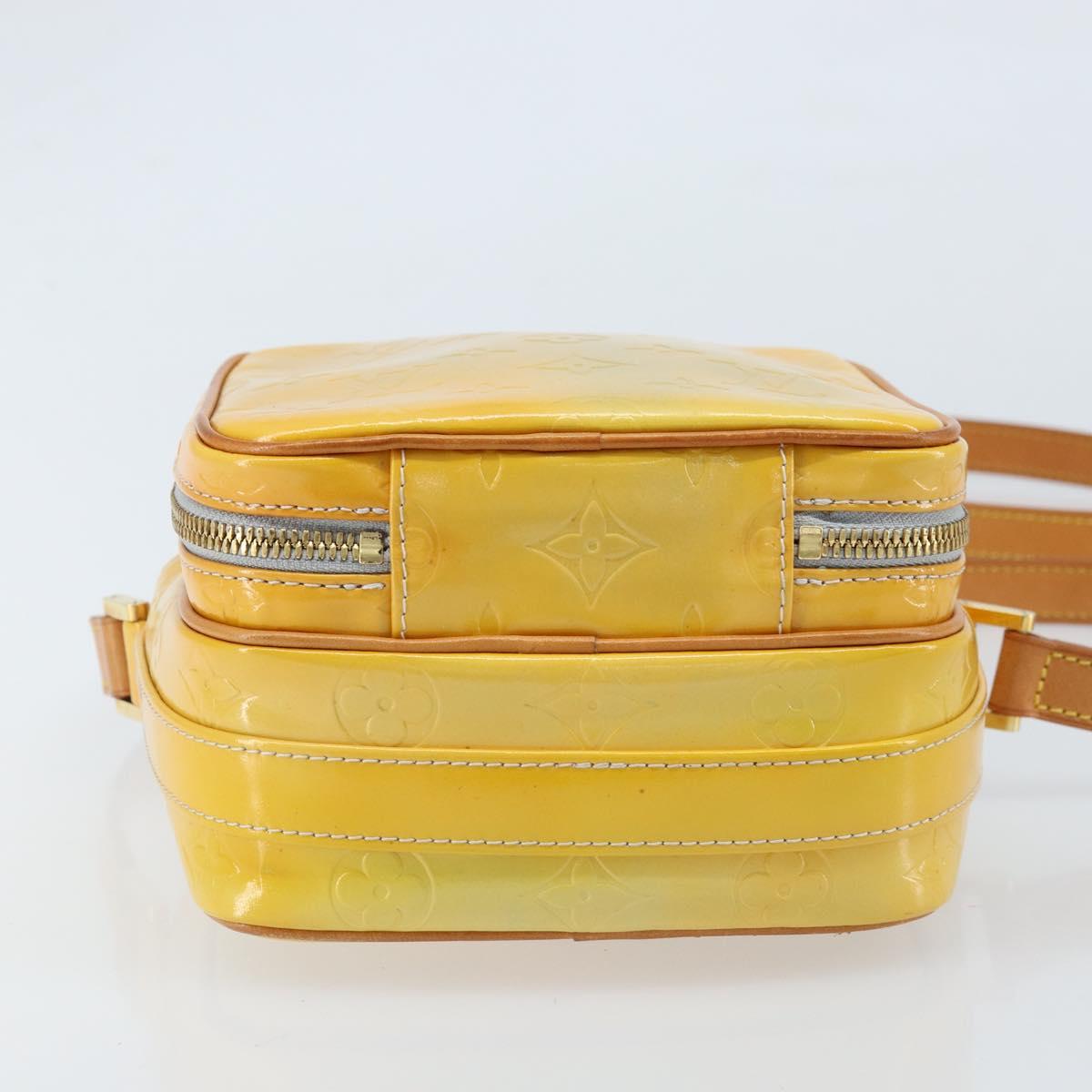 LOUIS VUITTON Monogram Vernis Wooster Shoulder Bag Gris M91036 LV Auth ep13555