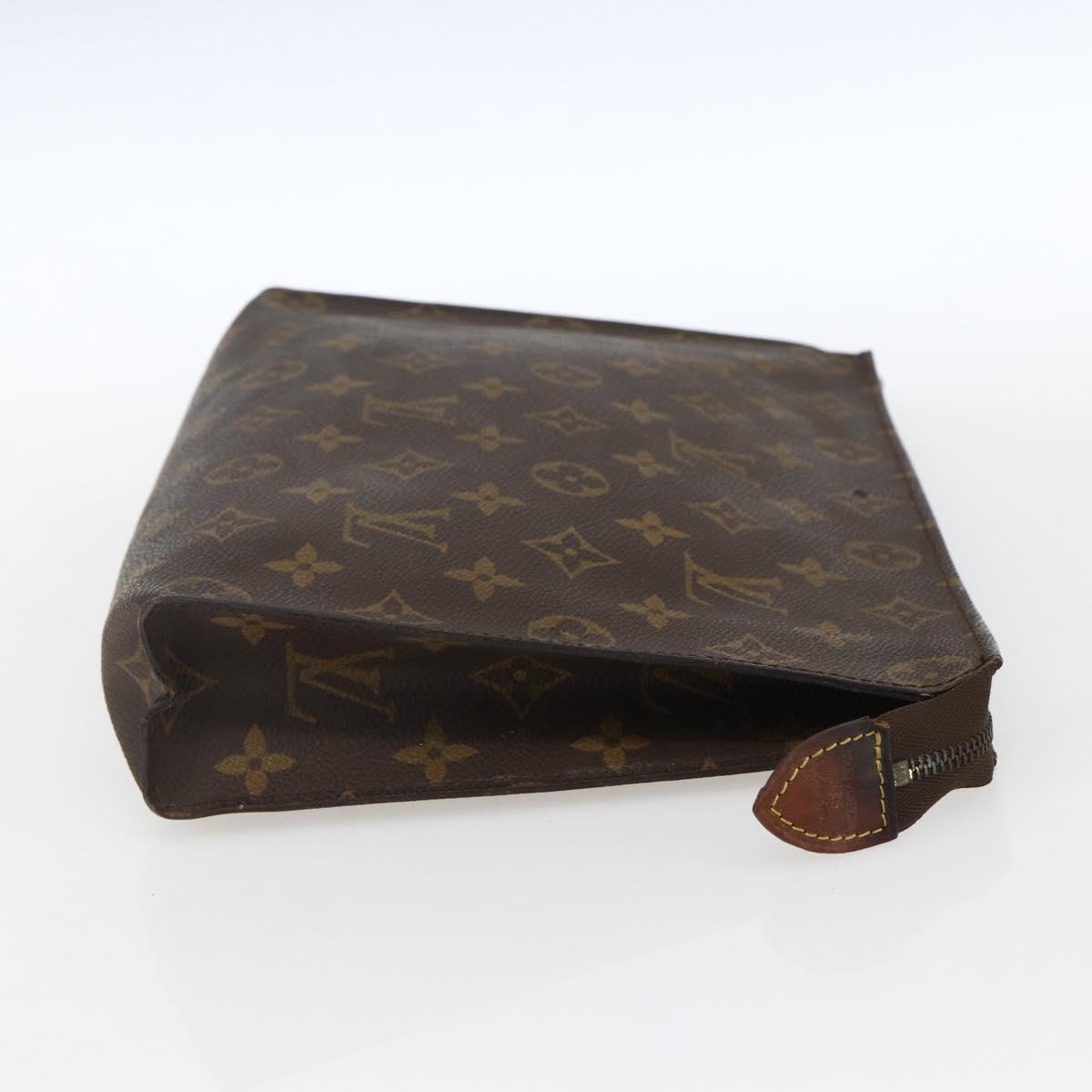 LOUIS VUITTON Monogram Poche Toilette 26 Pouch M47542 LV Auth ep13560