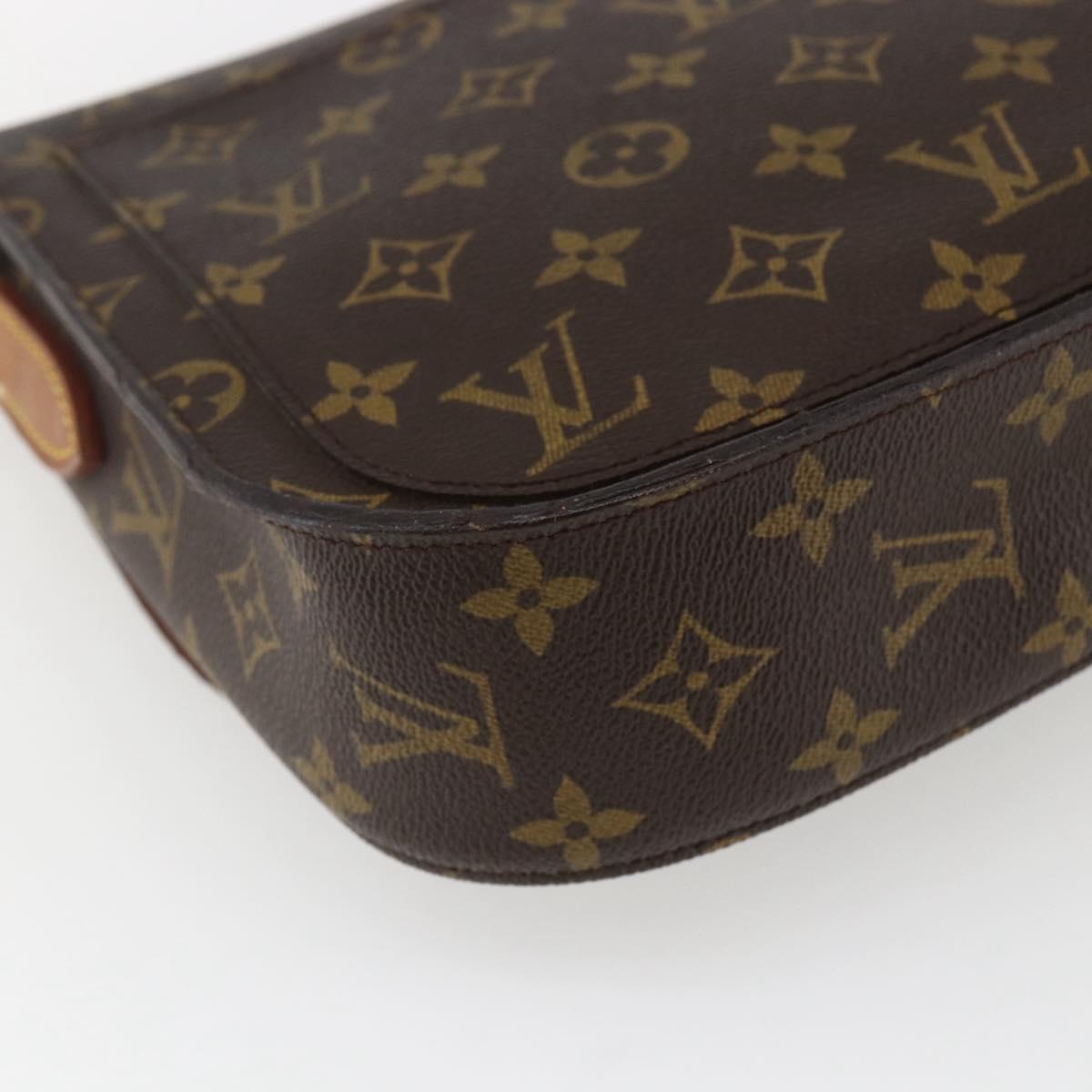 LOUIS VUITTON Monogram Saint Cloud GM Shoulder Bag M51242 LV Auth ep13561