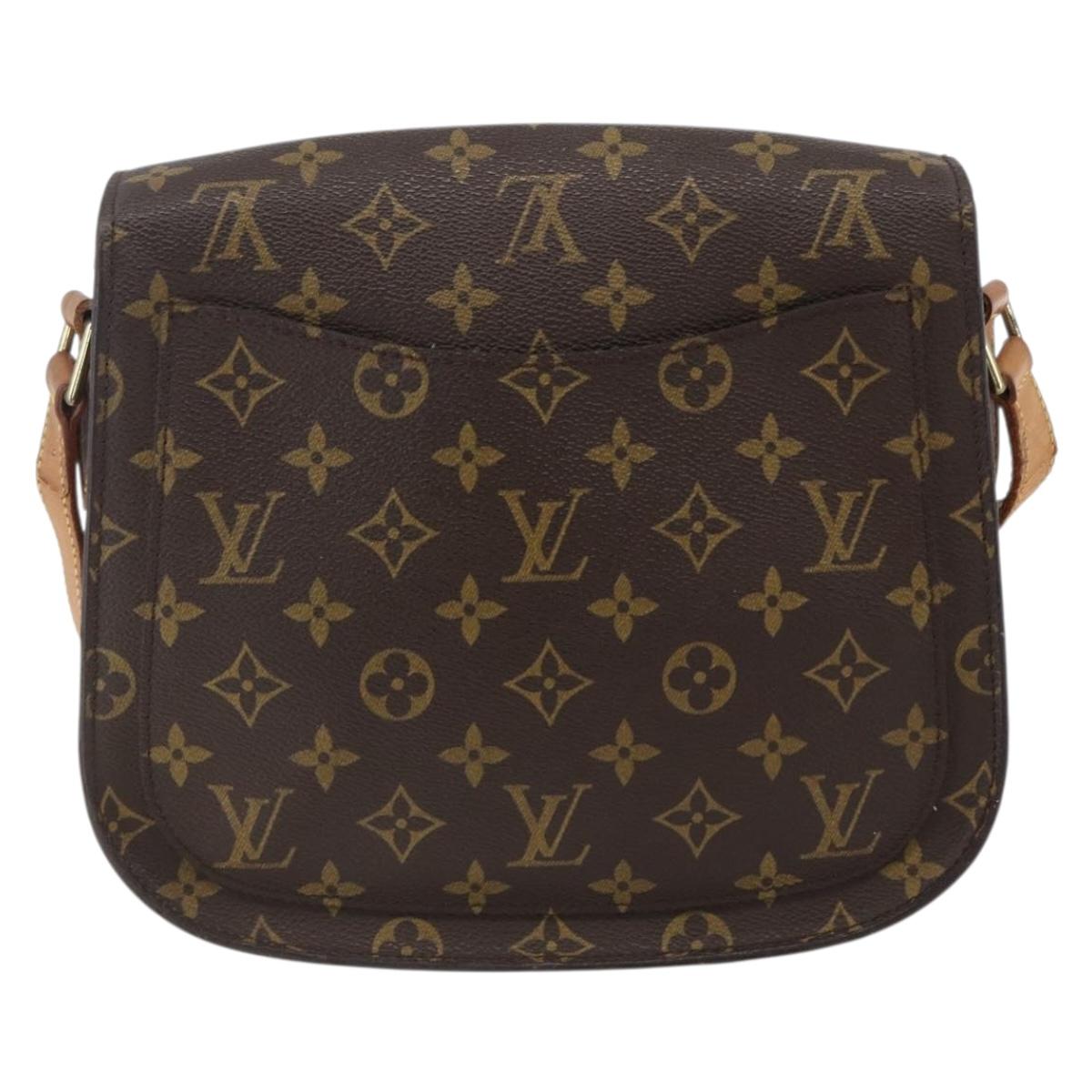 LOUIS VUITTON Monogram Saint Cloud GM Shoulder Bag M51242 LV Auth ep13561