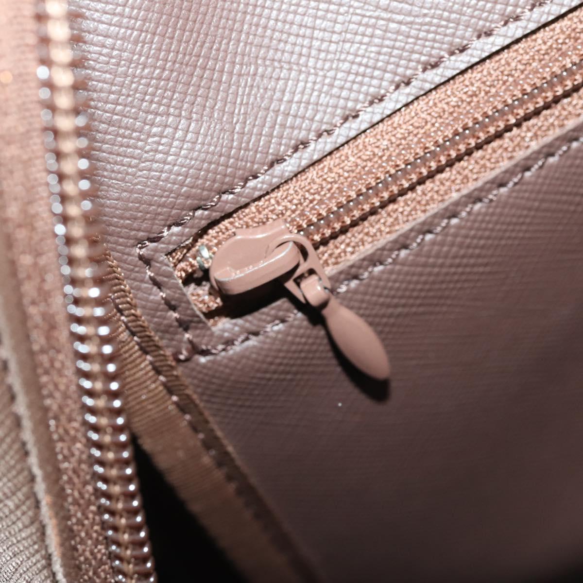 Burberrys Nova Check Boston Bag Canvas Leather Beige Gold Auth ep13568