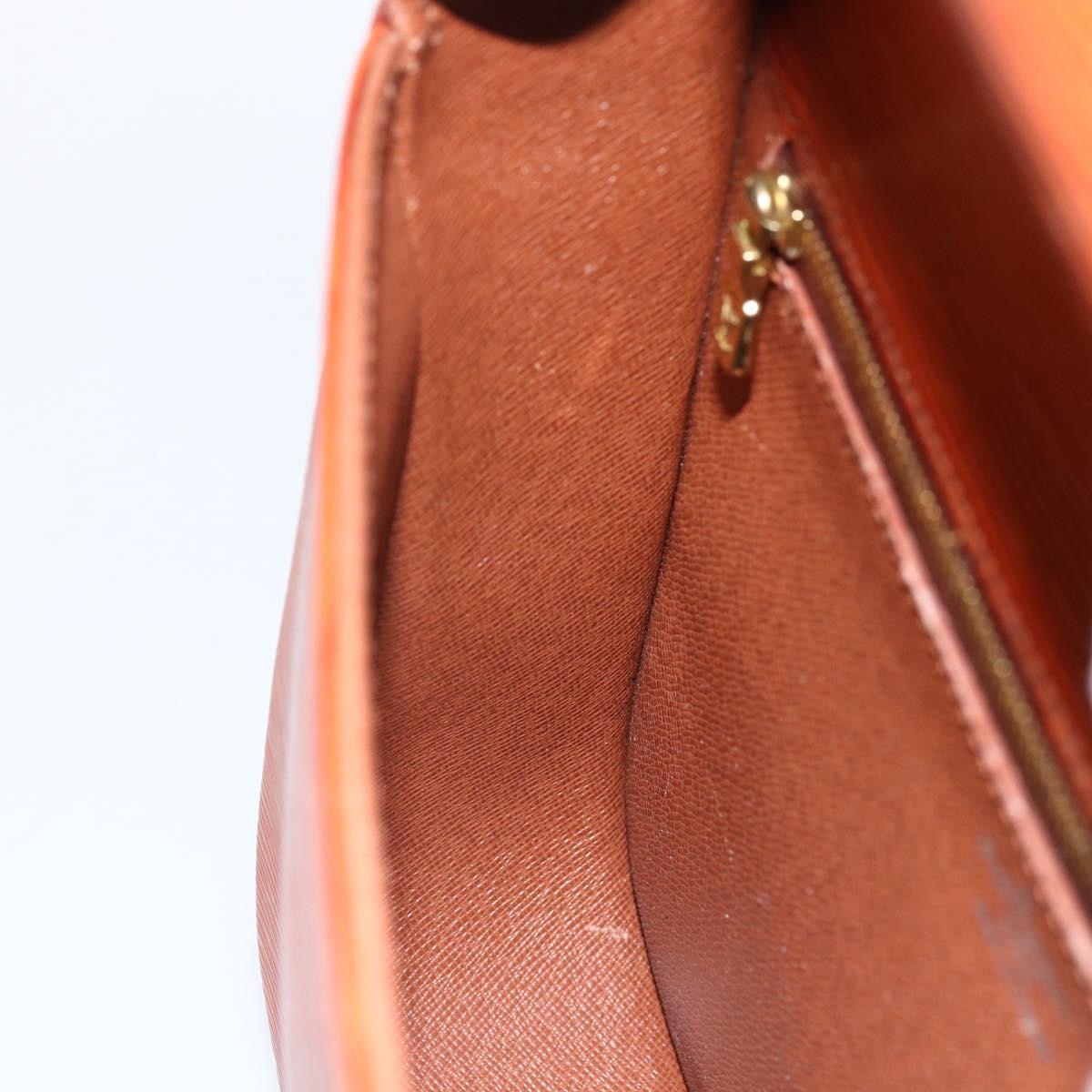 LOUIS VUITTON Epi Saint Cloud GM Shoulder Bag Brown M52193 LV Auth ep13585