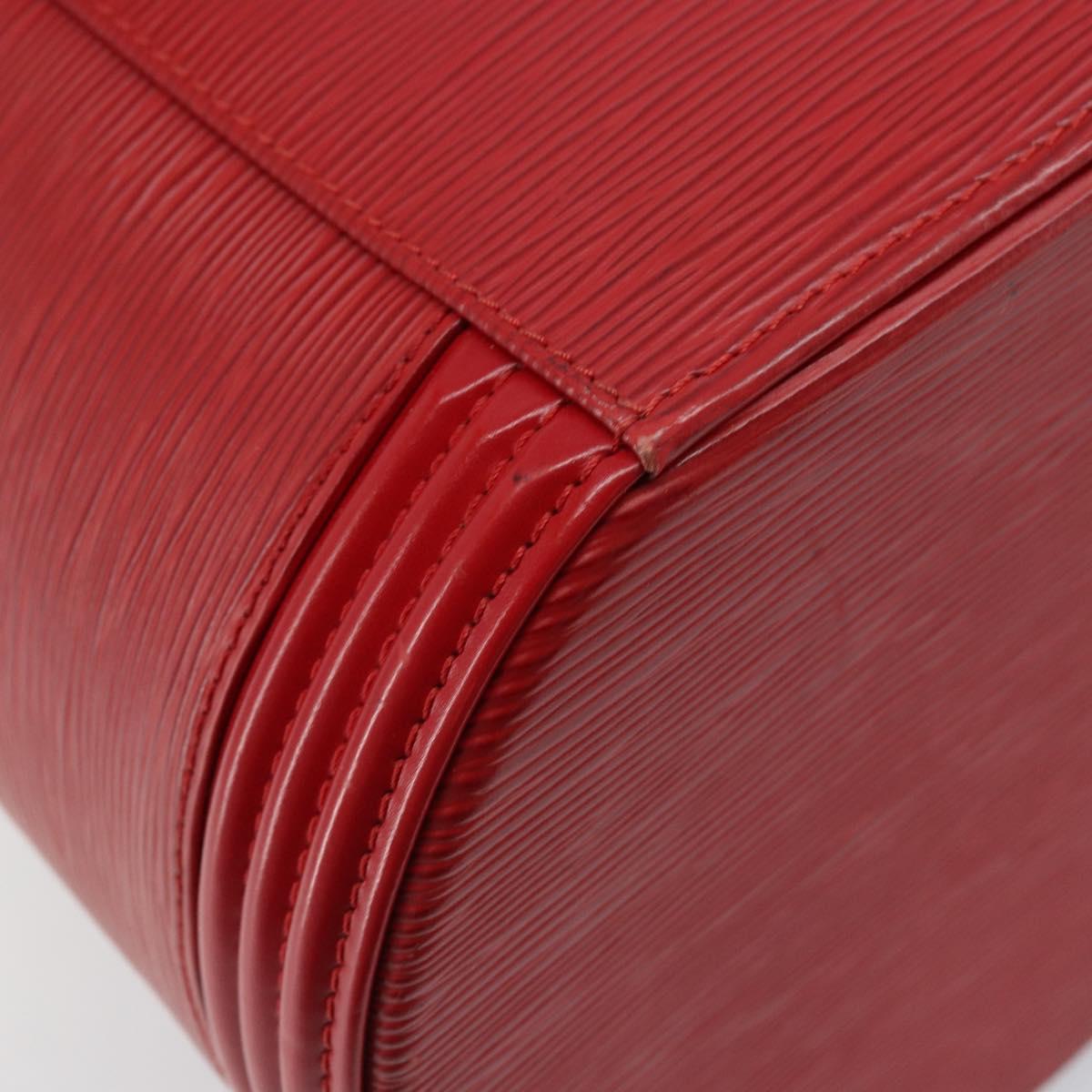 LOUIS VUITTON Epi Cannes Hand Bag Red M48037 LV Auth ep13594