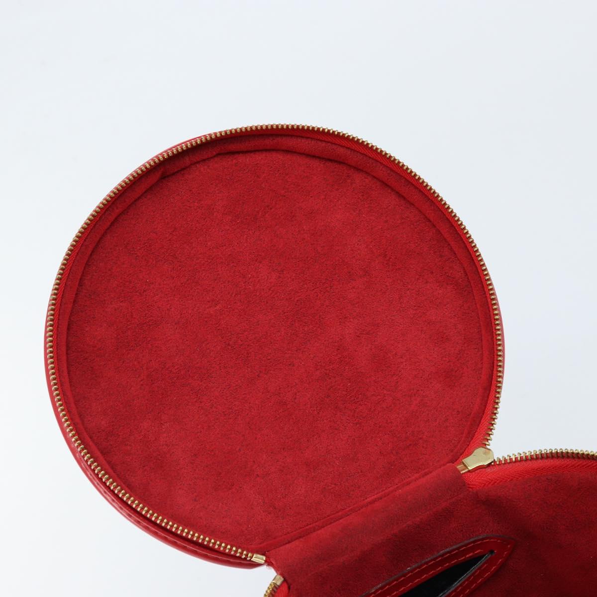 LOUIS VUITTON Epi Cannes Hand Bag Red M48037 LV Auth ep13594