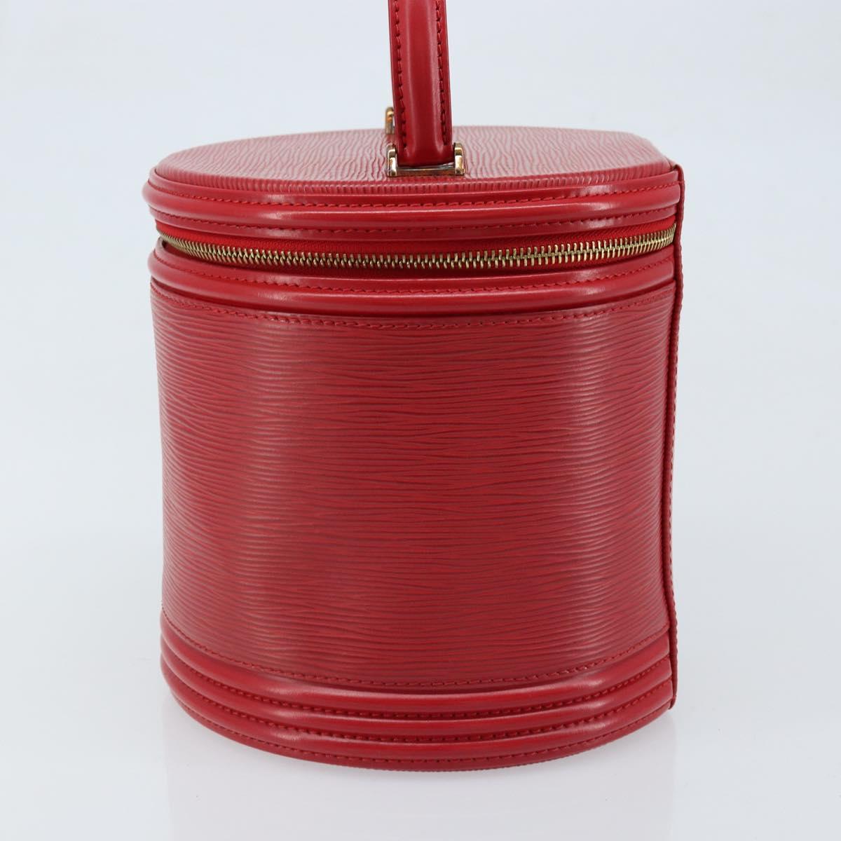 LOUIS VUITTON Epi Cannes Hand Bag Red M48037 LV Auth ep13594