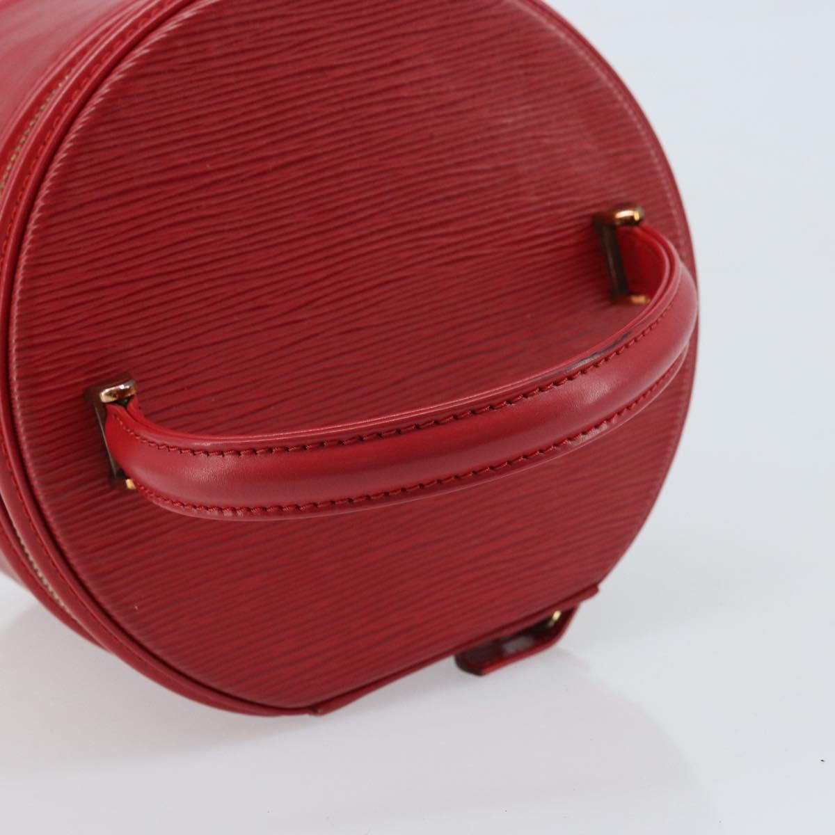 LOUIS VUITTON Epi Cannes Hand Bag Red M48037 LV Auth ep13594