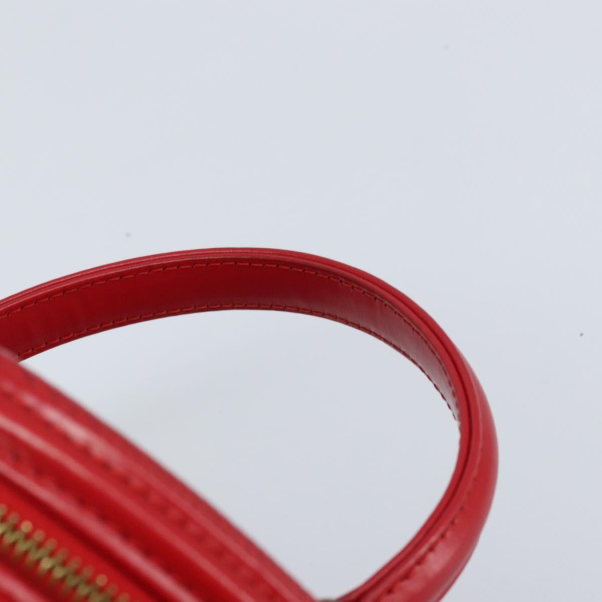 LOUIS VUITTON Epi Cannes Hand Bag Red M48037 LV Auth ep13594