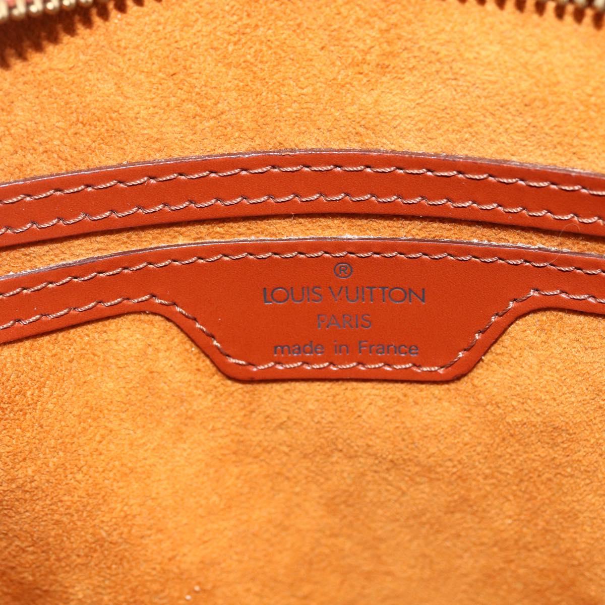 LOUIS VUITTON Epi Saint Jacques Hand Bag Brown M52263 LV Auth ep13637