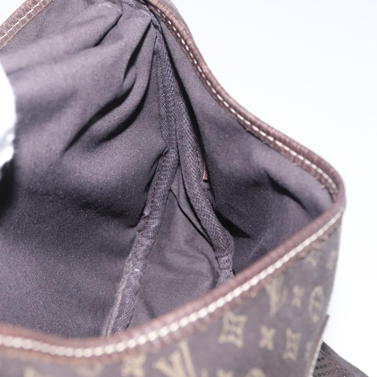 LOUIS VUITTON Monogram Idylle Saumur PM Shoulder Bag Brown M95227 Auth ep13645