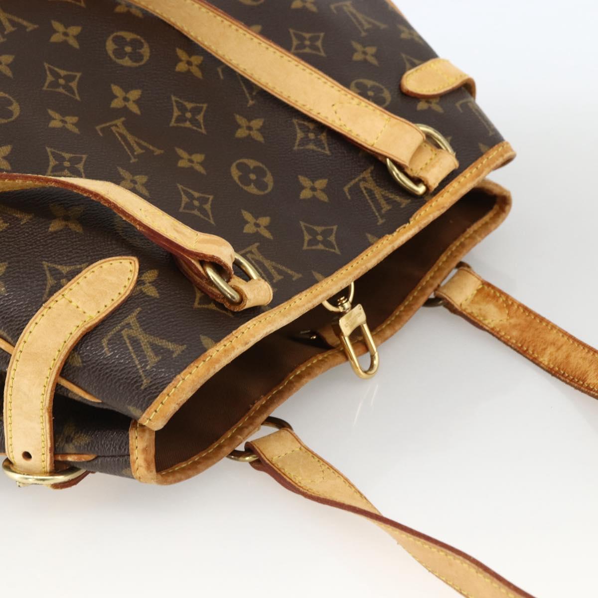 LOUIS VUITTON Monogram Batignolles Horizontal Tote Bag M51154 LV Auth ep13653