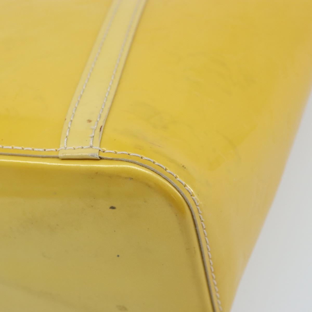 LOUIS VUITTON Monogram Vernis Avalon MM Tote Bag Broncorail M91743 Auth ep13662
