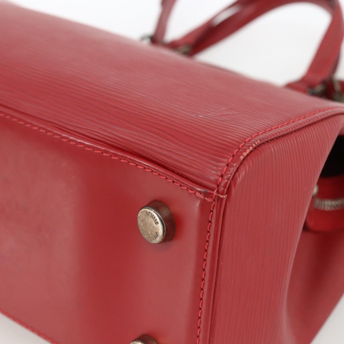 LOUIS VUITTON Epi Blair MM Hand Bag 2way Red Car Mine M4030E LV Auth ep13668