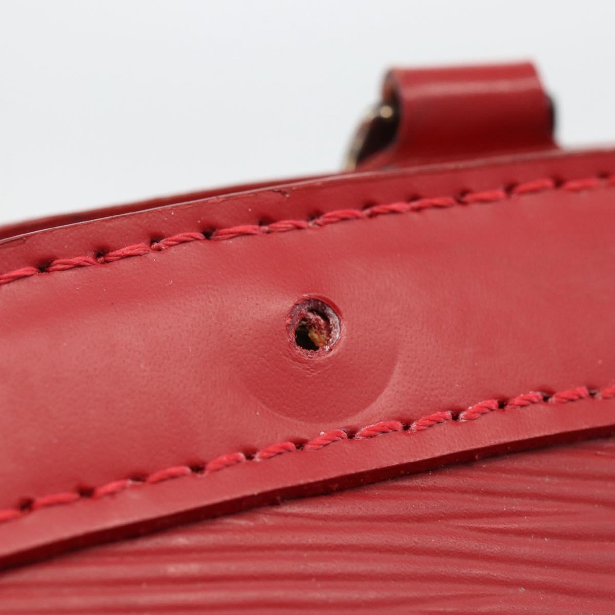 LOUIS VUITTON Epi Blair MM Hand Bag 2way Red Car Mine M4030E LV Auth ep13668