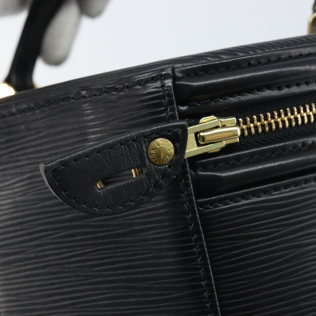 LOUIS VUITTON Epi Cannes Hand Bag Black M48032 LV Auth ep13672