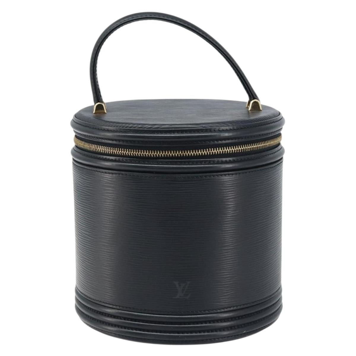 LOUIS VUITTON Epi Cannes Hand Bag Black M48032 LV Auth ep13672