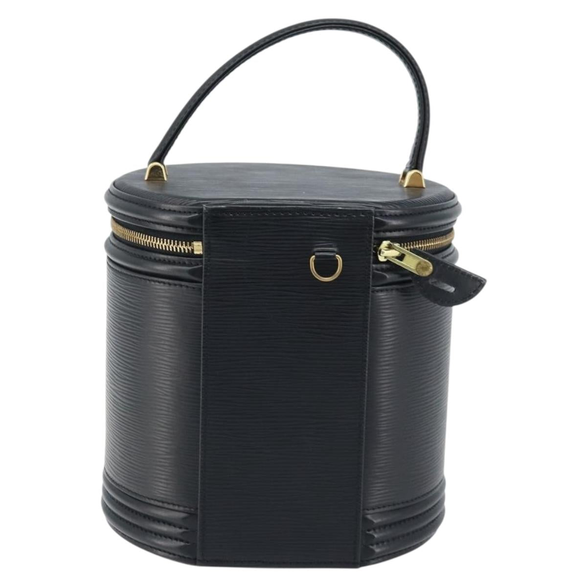 LOUIS VUITTON Epi Cannes Hand Bag Black M48032 LV Auth ep13672