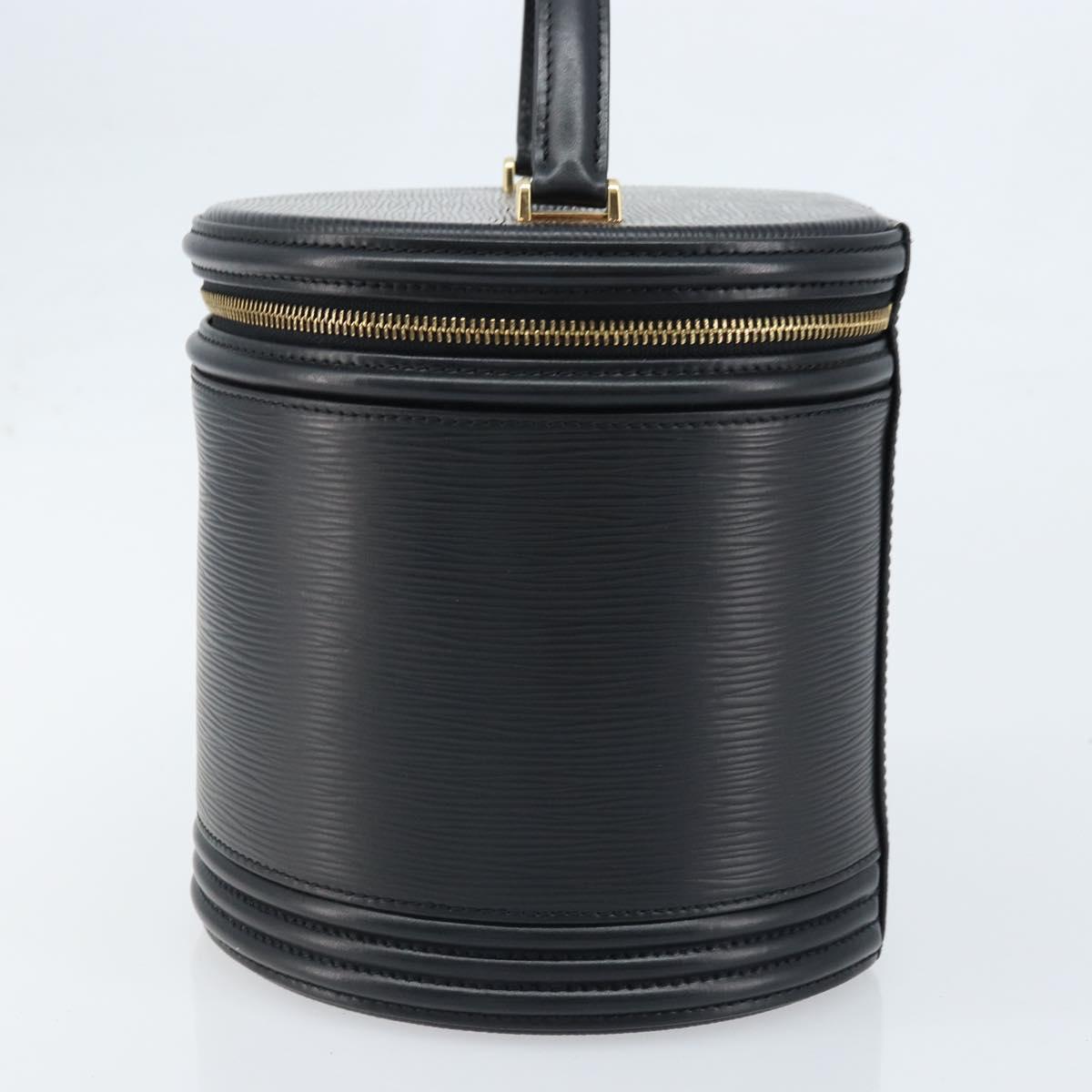 LOUIS VUITTON Epi Cannes Hand Bag Black M48032 LV Auth ep13672