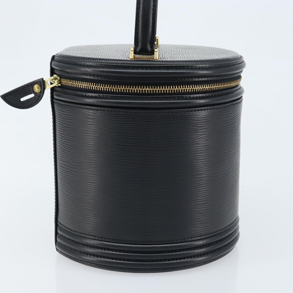 LOUIS VUITTON Epi Cannes Hand Bag Black M48032 LV Auth ep13672