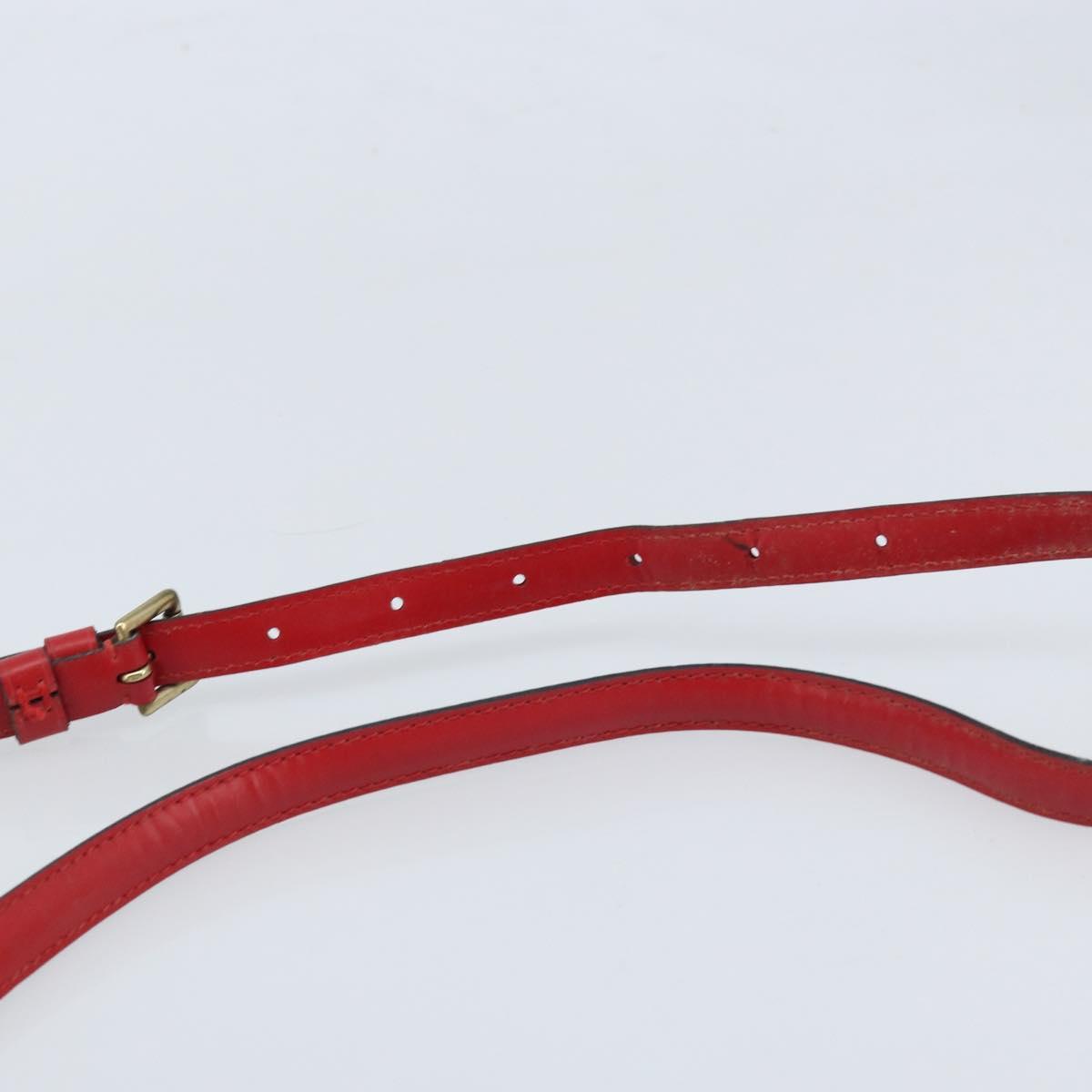 LOUIS VUITTON Epi Monceau 28 Hand Bag Red M40783 LV Auth ep13676