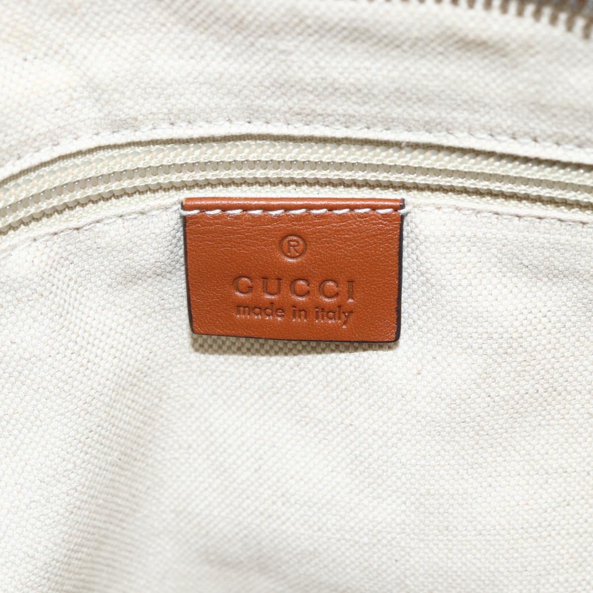GUCCI GG Canvas Shoulder Bag Nylon Navy Silver 314529 Auth ep13678