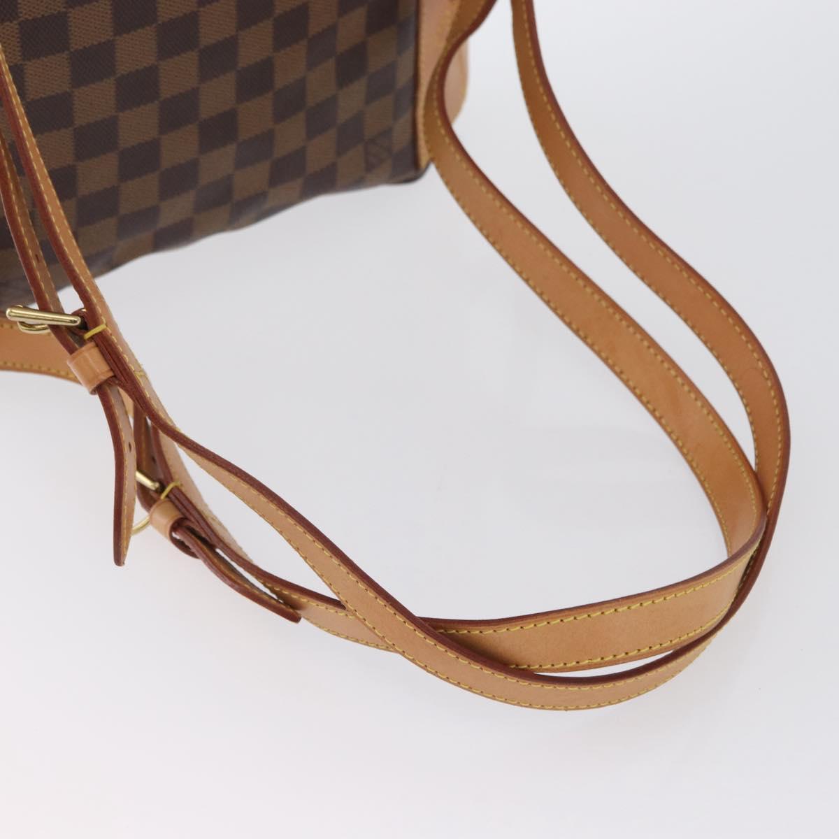 LOUIS VUITTON Damier Ebene Arlucan Backpack N99038 LV Auth ep13680