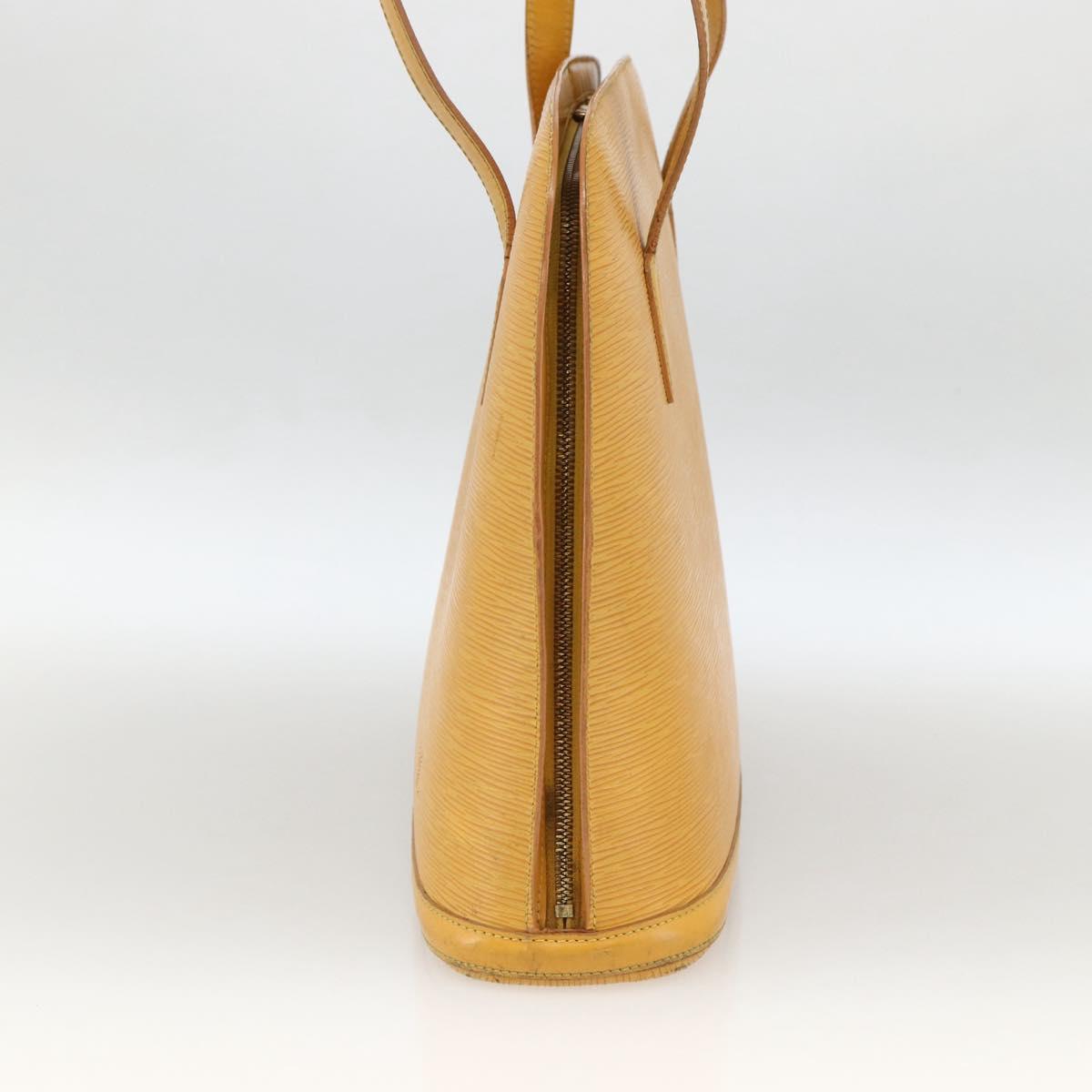 LOUIS VUITTON Epi Lussac Shoulder Bag Yellow M52289 LV Auth ep13684