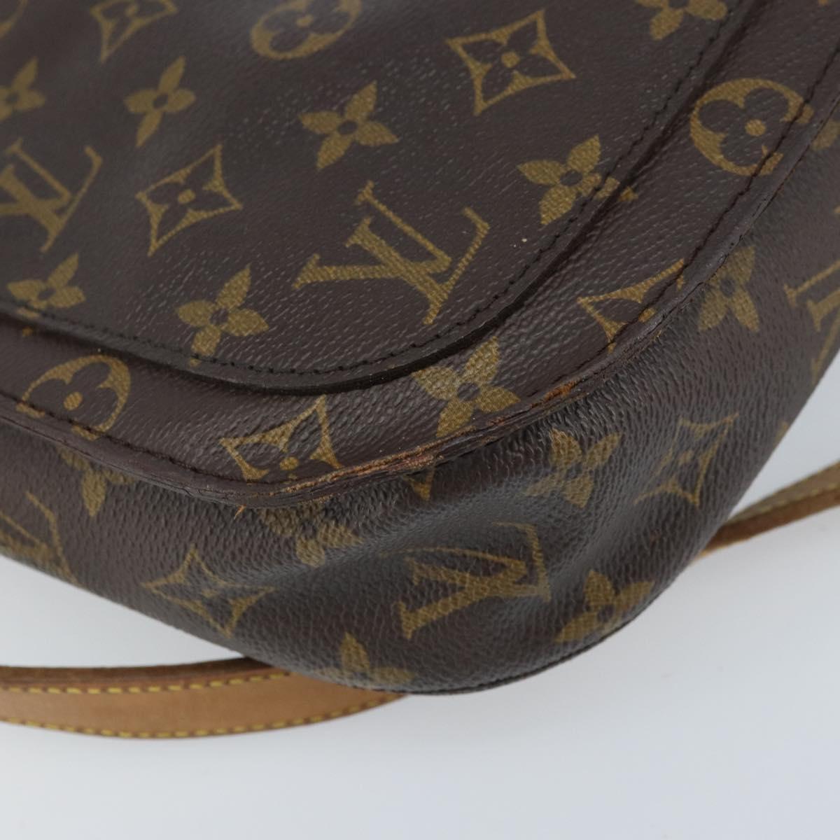 LOUIS VUITTON Monogram Saint Cloud GM Shoulder Bag M51242 LV Auth ep13695