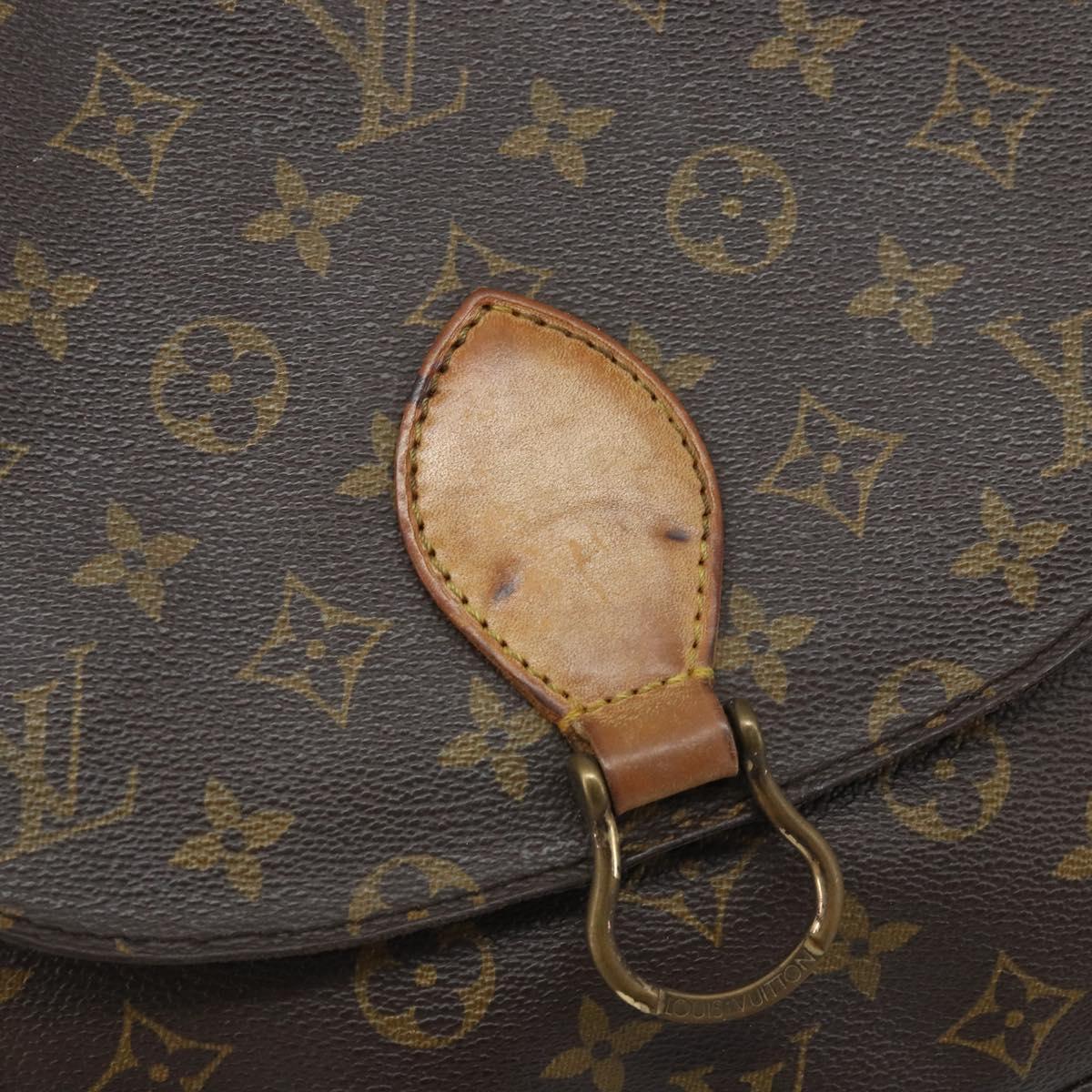 LOUIS VUITTON Monogram Saint Cloud GM Shoulder Bag M51242 LV Auth ep13695