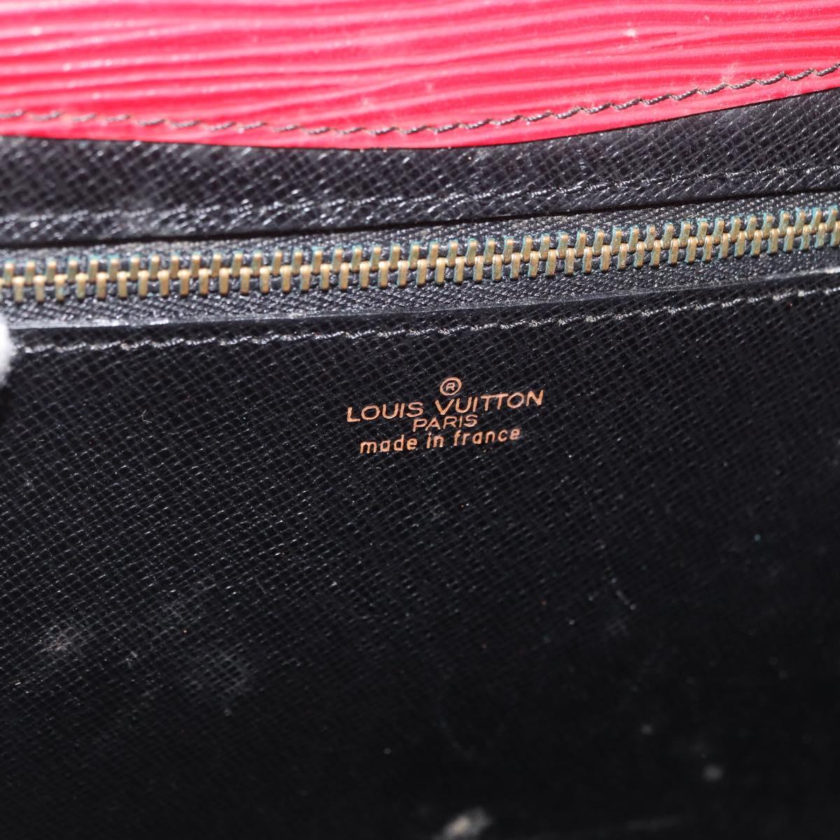 LOUIS VUITTON Epi Art Deco Clutch Bag Red M52637 LV Auth ep13698