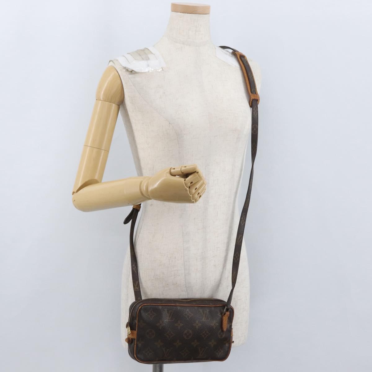 LOUIS VUITTON Monogram Marly Bandouliere Shoulder Bag M51828 LV Auth ep13700