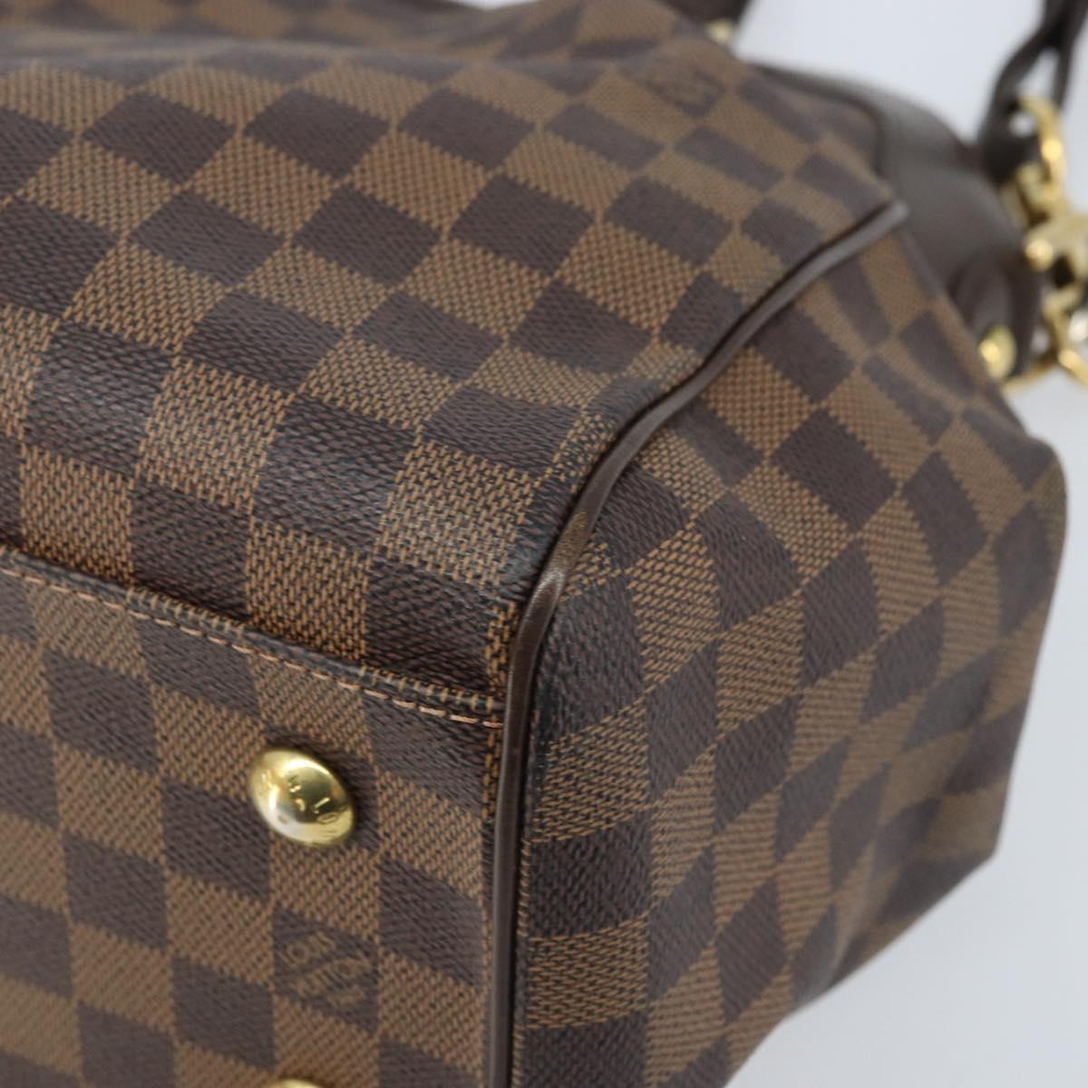 LOUIS VUITTON Damier Ebene Trevi GM Hand Bag 2way N51998 LV Auth ep13705