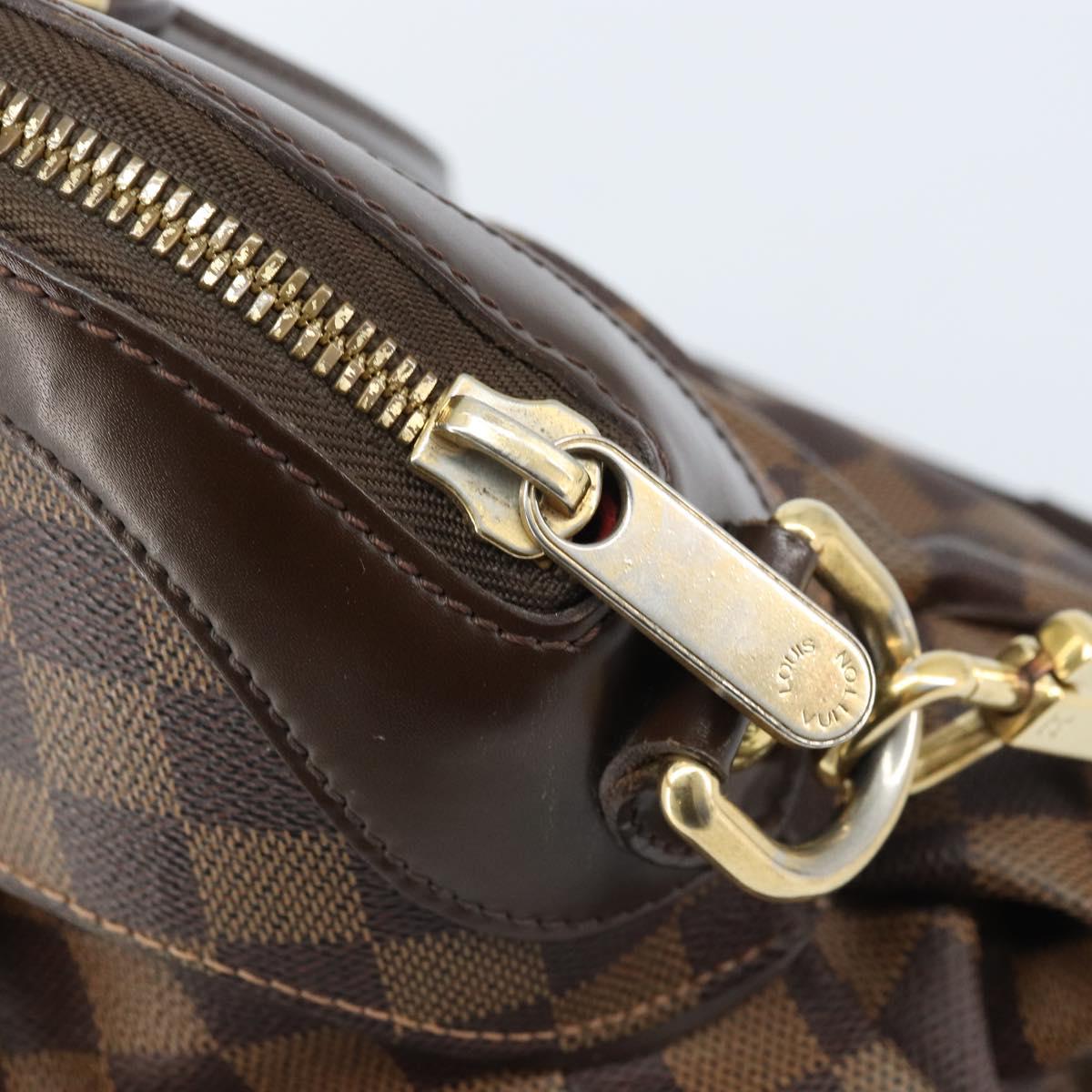 LOUIS VUITTON Damier Ebene Trevi GM Hand Bag 2way N51998 LV Auth ep13705
