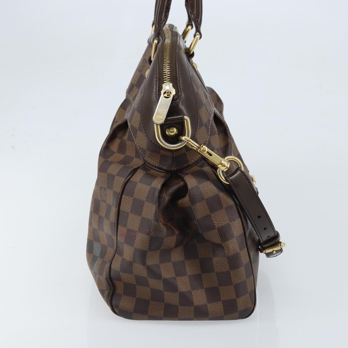 LOUIS VUITTON Damier Ebene Trevi GM Hand Bag 2way N51998 LV Auth ep13705