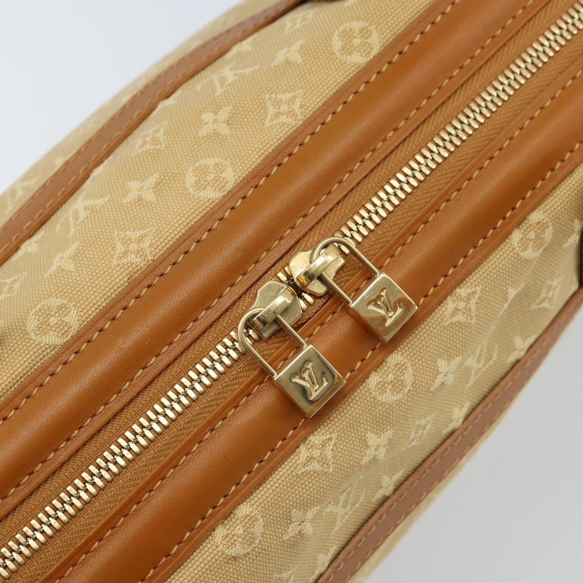 LOUIS VUITTON Monogram Mini Josephine PM Hand Bag Beige M92416 LV Auth ep13713